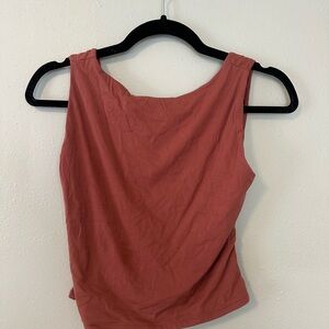 Open Back Fitted Qinsen Tank